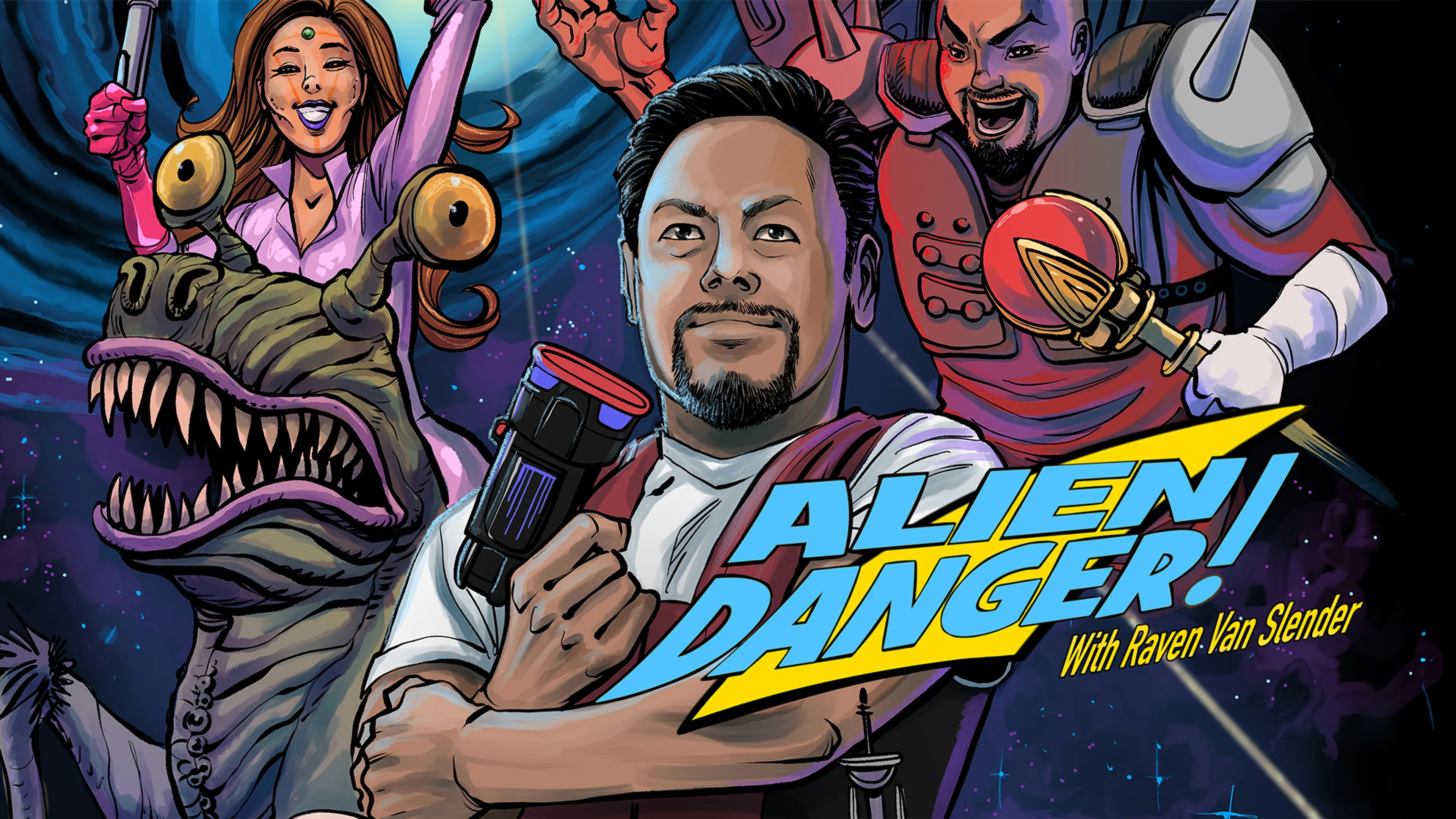 Alien Danger! With Raven Van Slender poster